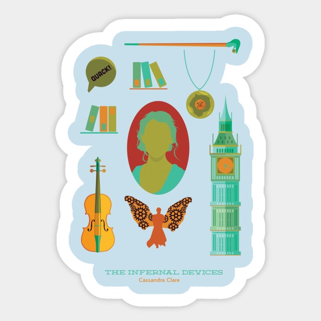 The Infernal Devices Sticker by isabelleicgs